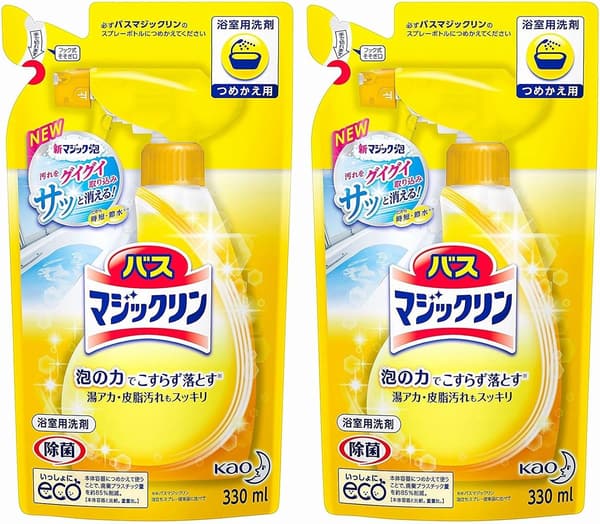 バスマジックリン 泡立ちスプレー つめかえ用 660ml（330ml×2個）