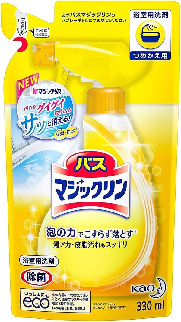 バスマジックリン 泡立ちスプレー つめかえ用 660ml（330ml×2個）