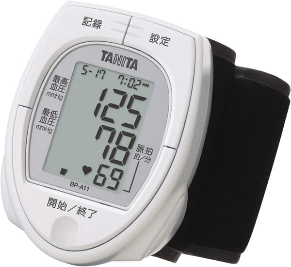 タニタ ホワイト 手首式血圧計 BP-A11
