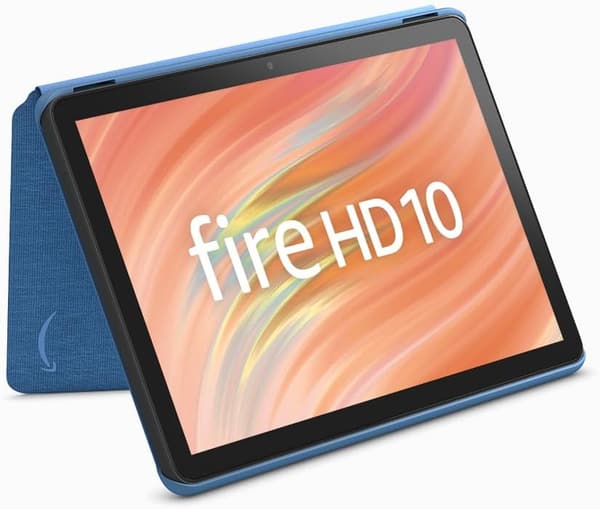 第13世代 Fire HD 10用 Amazon純正 ブルー保護カバー