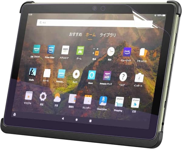 Fire HD 10 第11世代/第13世代用 ブルーライトカット保護フィルム 10.1インチ 光沢仕様