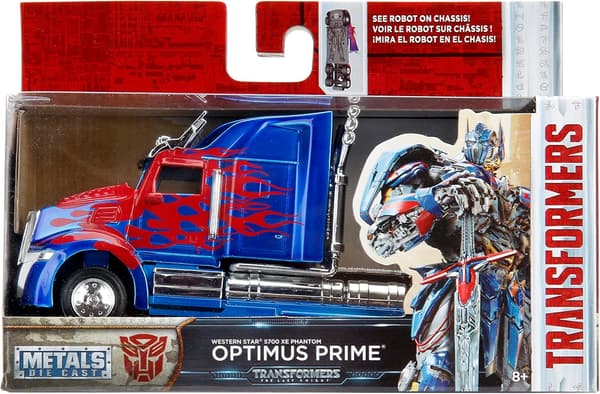 トランスフォーマー最後の騎士王 オプティマスプライム 1/32スケール ダイキャストビークル【並行輸入品】
