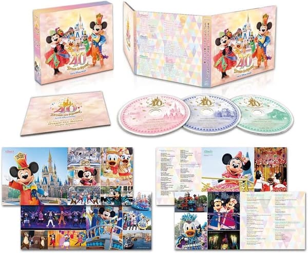東京ディズニーリゾート(R)40周年 デラックス3枚組 ミュージックアルバム “ドリームゴーラウンド”