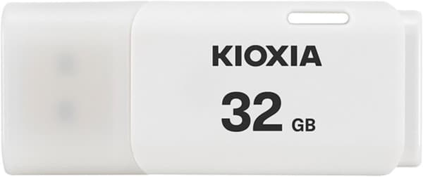 32GB キャップ式 USB2.0 メモリ – KIOXIA ホワイト