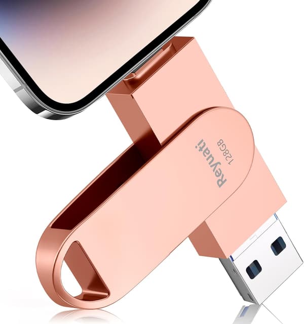 令和7年限定版 128GB USBメモリ フラッシュドライブ iPhone・Android対応