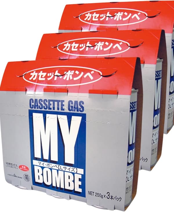 カセットガス マイボンベL 250g 9本パック