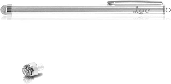 iPad/iPhone/iPod touch 専用 シルバータッチペン スタイラス 1本