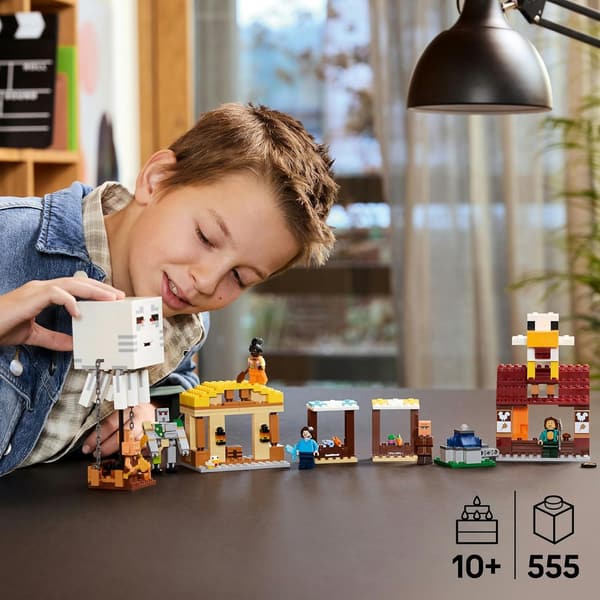 誕生日プレゼント レゴ マインクラフト ガストの村襲撃 ブロック玩具 21273 10歳以上向け