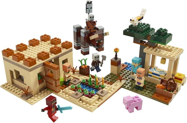 「マインクラフト イリジャーの襲撃 LEGOおもちゃ 21160 男の子向け 誕生日プレゼント」