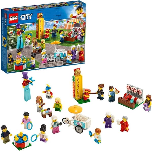 お祭りテーマのレゴシティ ミニフィグセット 60234 男の子向けブロック玩具