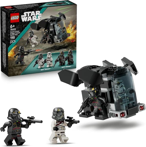 誕生日プレゼント LEGO スター・ウォーズ デス・トルーパー＆ナイト・トルーパー バトルパック 75412 6歳以上向け ブロックおもちゃ