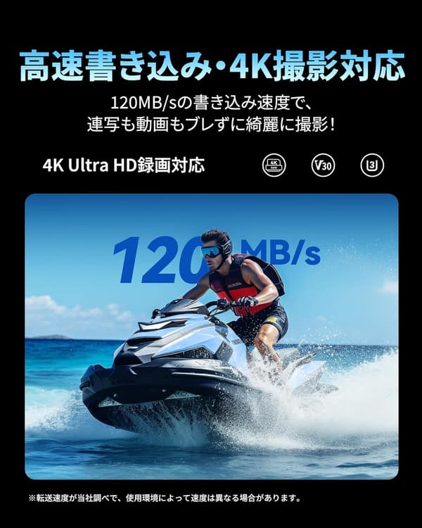 512GB microSDカード MS160 UHS-I U3 V30 4K対応 高速メモリカード