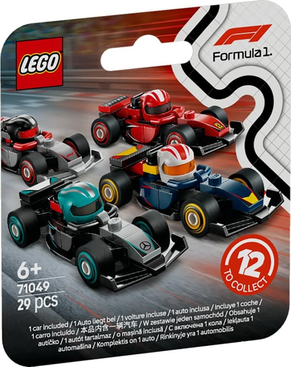 誕生日プレゼントに最適なレゴ F1ミニフィギュアコレクターズレースカーセット 36個入り