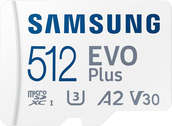 Nintendo Switch対応 512GB microSDカード EVO Plus UHS-I U3 最大転送速度130MB/秒