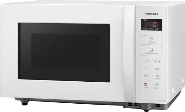 新生活に最適なパナソニック 22L 単機能フラットテーブル電子レンジ ホワイト NE-FL1C-W