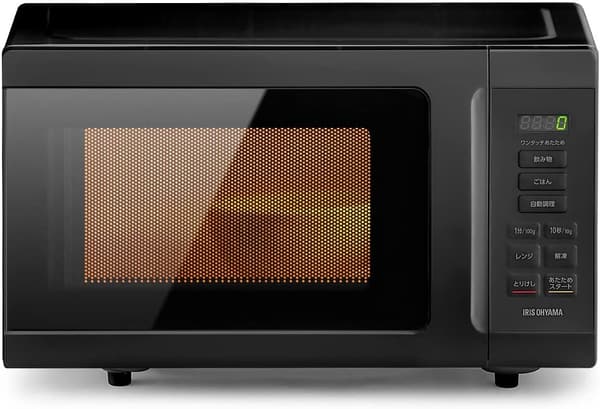 一人暮らしに最適なアイリスオーヤマ 17L 単機能電子レンジ ブラック PMB-T178-B