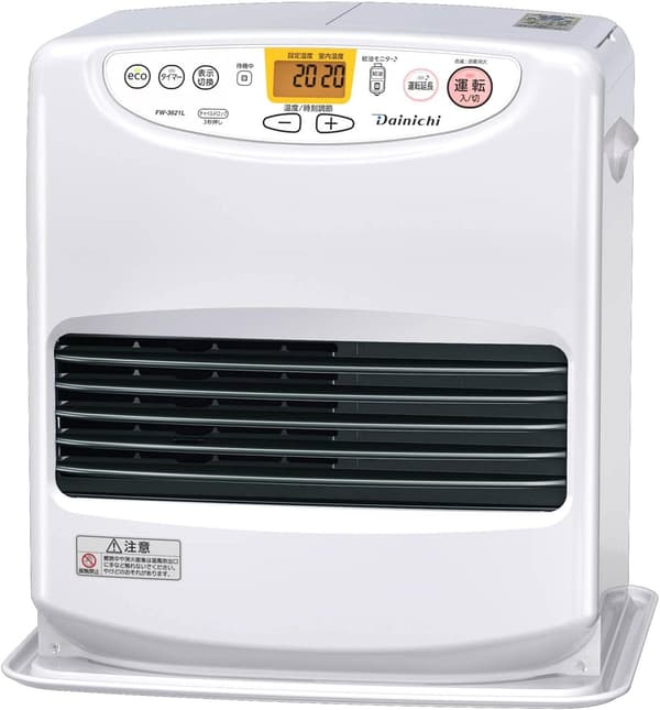 ダイニチ Lタイプ 石油ファンヒーター 木造10畳・コンクリート13畳対応 ムーンホワイト FW-3621L-W