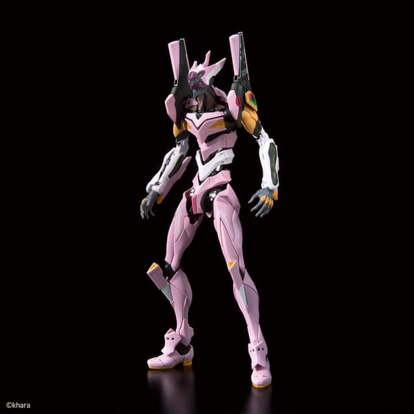 エヴァンゲリオン 8号機α 1/144スケール プラモデル (色分け済み、ヴィレカスタム)