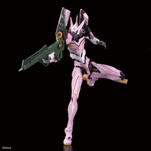 エヴァンゲリオン 8号機α 1/144スケール プラモデル (色分け済み、ヴィレカスタム)