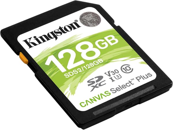 キングストン 128GB SDXCカード Class10 UHS-I U3 V30
