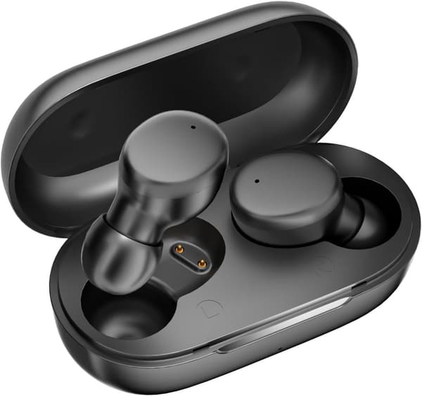 Bluetooth5.4搭載 ワイヤレスイヤホン 軽量・小型 音量調整機能 最大70時間駆動 Type-C充電対応