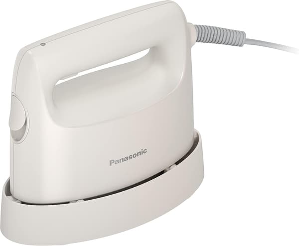 パナソニック 衣類スチーマー コンパクト 軽量 2WAY 脱臭 除菌 アイボリー