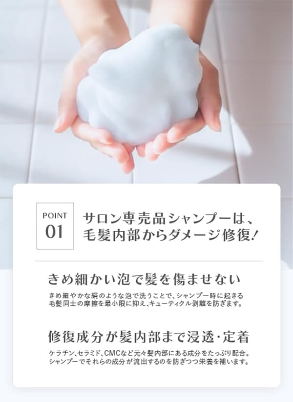 サロン専売 ナノアミノコラーゲンシャンプー しっとりタイプ 250ml