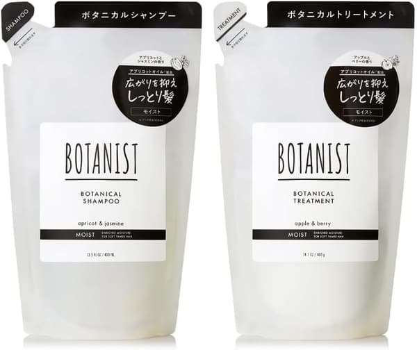 モイストシャンプー&トリートメント詰め替えセット | BOTANIST