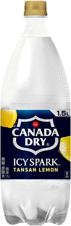 カナダドライ 炭酸レモン飲料 1.5L×6本