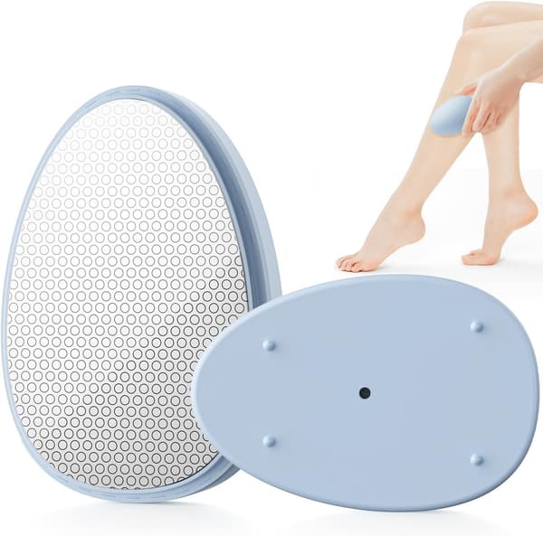 無痛脱毛器｜次世代角質除去器｜手のひらサイズ・軽量・男女兼用・初心者向け｜ギフトにも最適 (Blue)