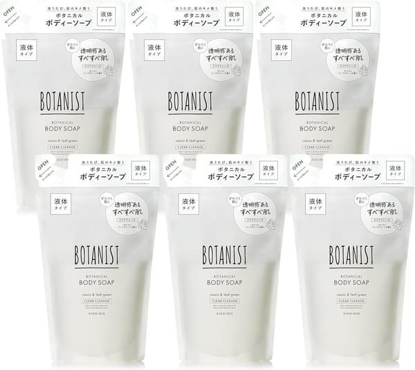 ボタニカル ボディーソープ クリアクレンズ 詰め替え 6点セット