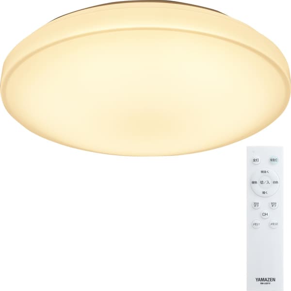 LEDシーリングライト 6畳用 3600lm 調光・調色 リモコン付き 和室・寝室用