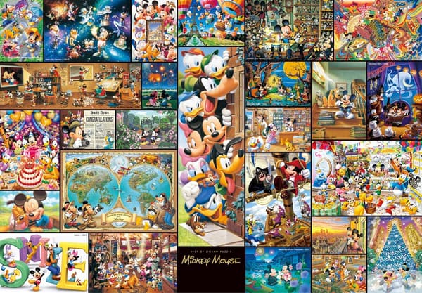 ディズニー ミッキーマウス 2000ピース ジグソーパズル 日本製 (51x73.5cm) ぎゅっとシリーズ