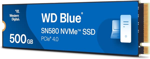 ウエスタンデジタル 500GB 内蔵SSD WD Blue SN580 M.2 NVMe WDS500G3B0E-EC【国内正規品】