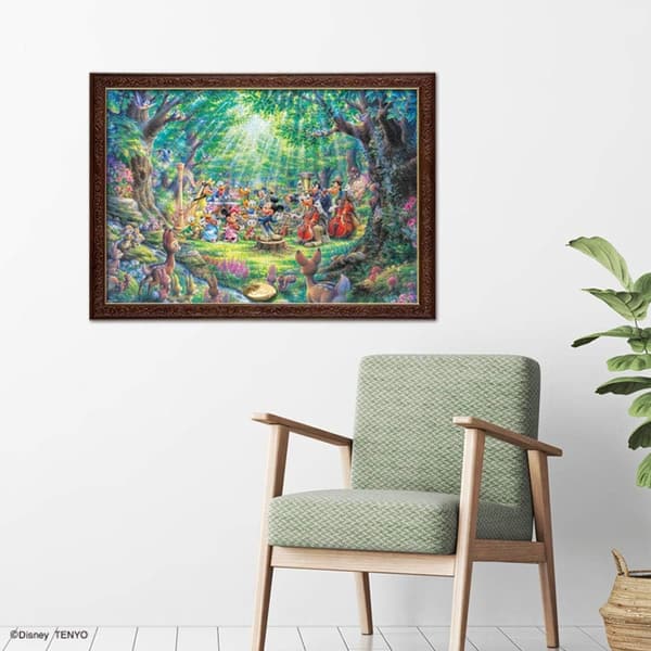 ディズニー 森のフィルハーモニー 1000ピース ジグソーパズル (51x73.5cm) 日本製