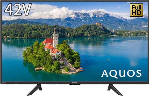AQUOS 42V型 フルハイビジョン液晶テレビ USB外付けHDD対応