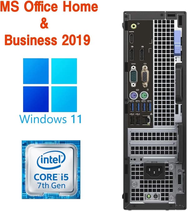 整備済み デスクトップPC 24型液晶セット 第7世代i5 Windows 11 Pro MS Office 2019 16GB 512GB SSD