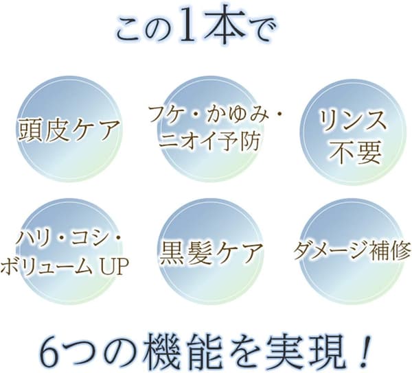 オールインワン　無添加ノンシリコンシャンプー　ハル kurokami 3個セット　400ml