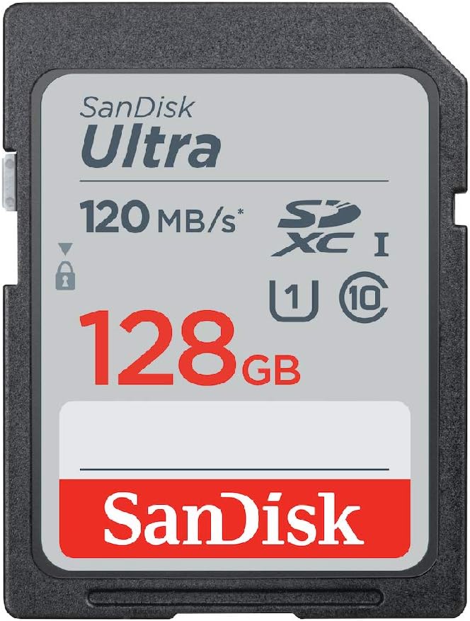 サンディスク 128GB SDXCメモリーカード Class10 UHS-I 読取り最大120MB/s