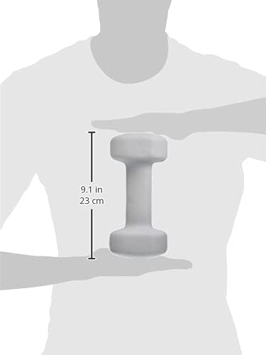 筋トレ用ノースリップダンベル5kg【La-VIE】握りやすいハンドル付き