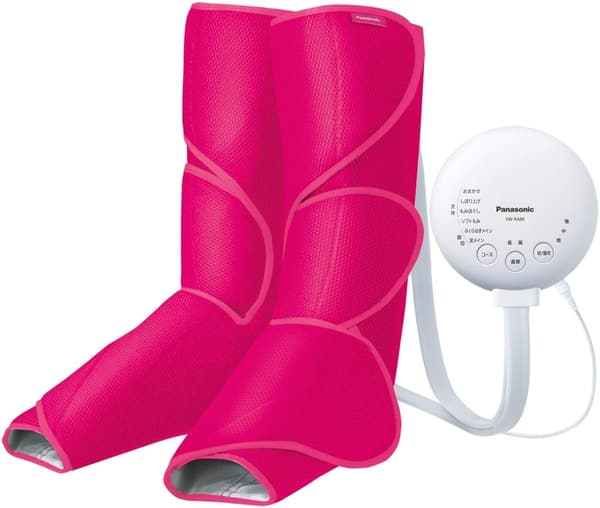温感機能付き パナソニック エアーマッサージャー レッグリフレ ルージュピンク EW-RA88-RP