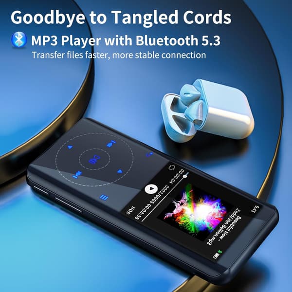 Bluetooth対応32GB MP3プレーヤー ハイファイ音質 小型録音機能付き