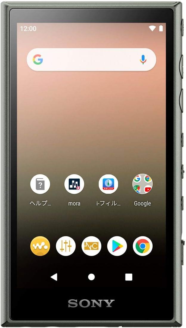 ハイレゾ対応32GBウォークマンNW-A106 - Bluetooth・Android・タッチパネル・最大26時間再生 - アッシュグリーン