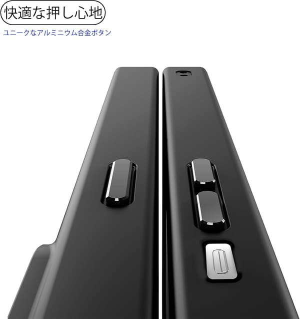 iPhone SE 第2・3世代/iPhone 7/8用 耐衝撃背面クリアケース ストラップホール付き 透明 ブラック