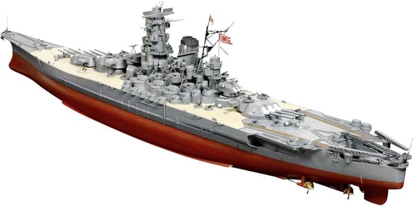 日本海軍戦艦大和プラモデル（1/350スケール）