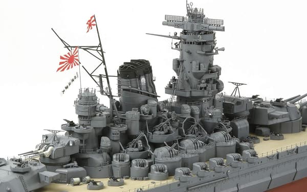日本海軍戦艦大和プラモデル（1/350スケール）