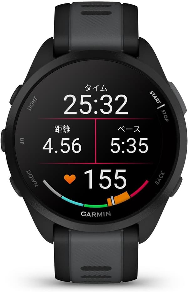ガーミン Forerunner 165 ランニングウォッチ - 超軽量・長時間バッテリー・高精度GPS・AMOLEDディスプレイ・音楽保存・防水・日本正規品