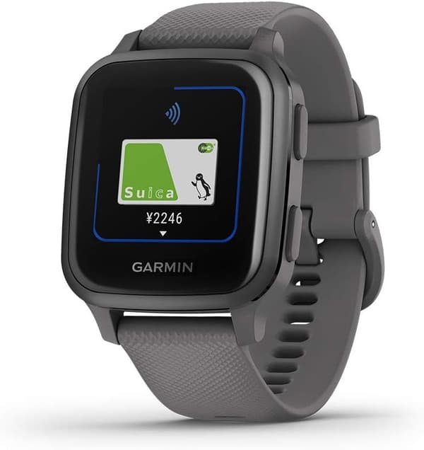 Garmin Venu Sq スマートウォッチ（Suica対応）音楽保存機能・睡眠分析・最大10日間稼働【日本正規品】