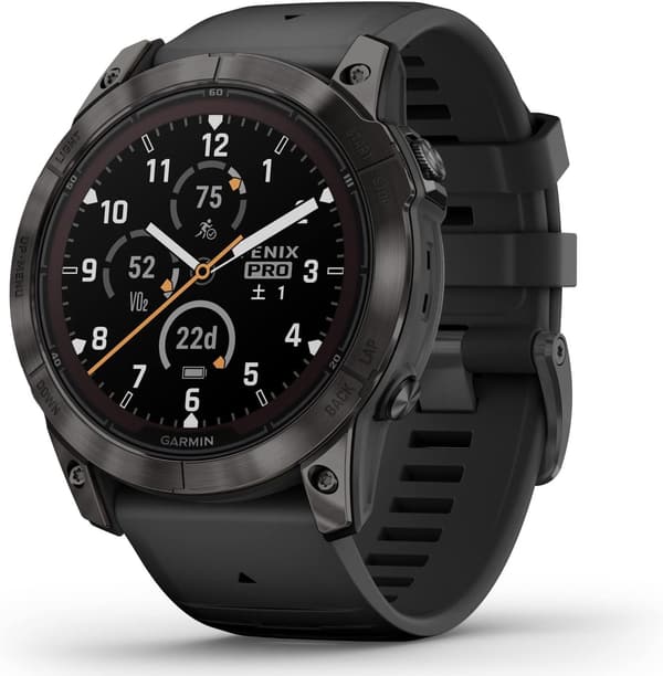 ガーミン fenix 7X Pro ソーラー充電マルチスポーツGPSウォッチ【28日間バッテリー持続】【ECGアプリ対応】【日本正規品】