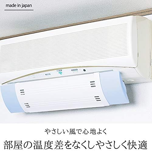 エアコン取り付け用エアーメイト（ブルー）室内快適グッズ